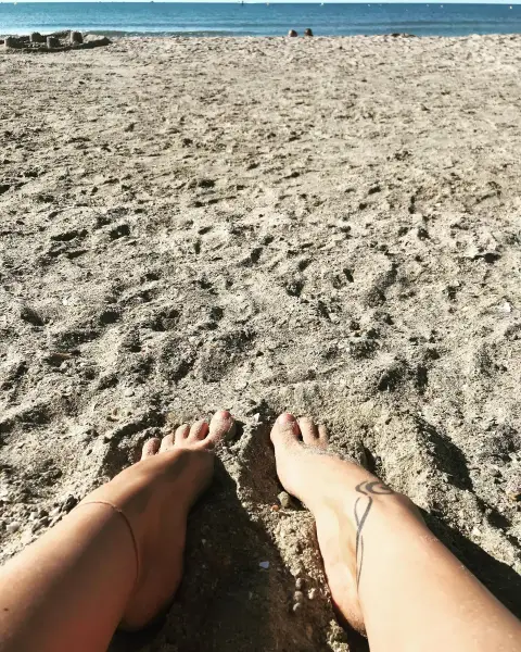 Petons au soleil ☀️