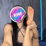 Neon glow and bare soles ✨