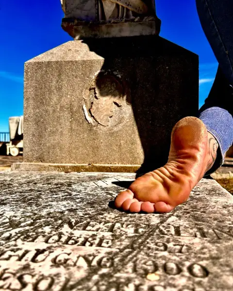 onde quer que eu vá 🦶