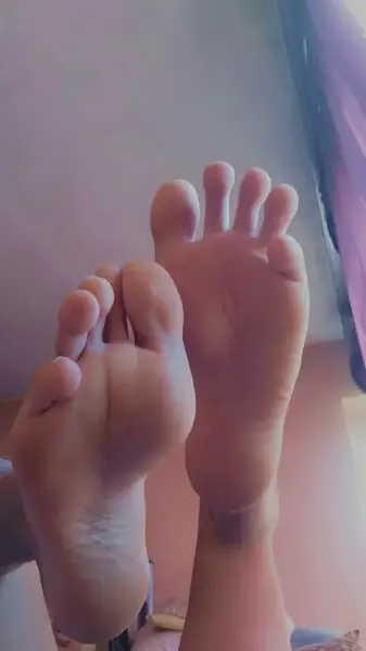 On your face 👣