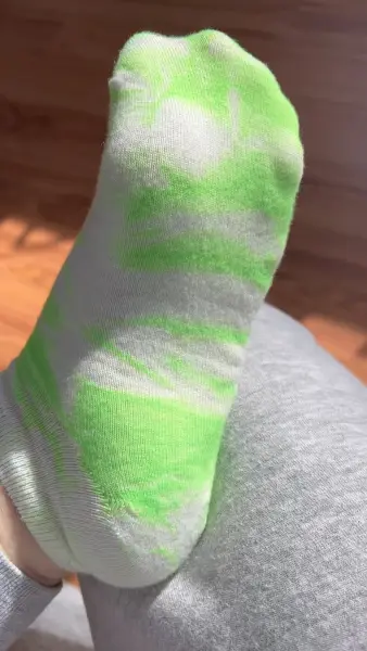 Détente en vert tie-dye, vous aimez ? 💚