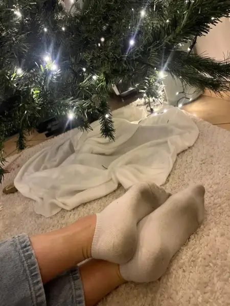 Détente et chaussettes blanches 😌✨