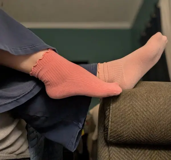 Humeur chaussettes roses 🩷
