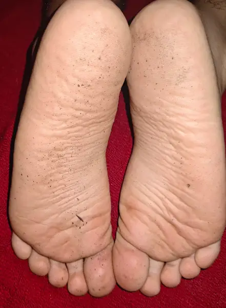 Anyone want to clean my feet with their tongue?