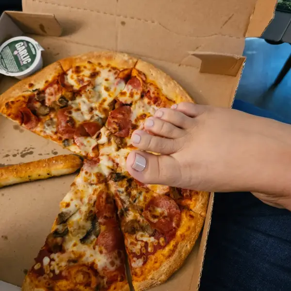 Pizza toes