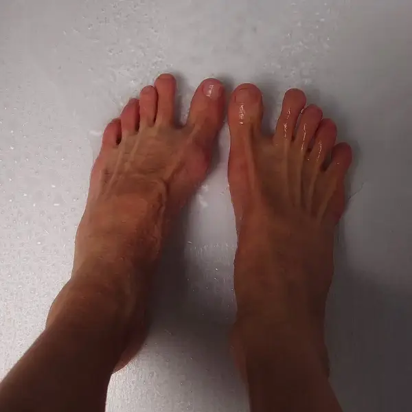 Tired feet no more. 💦