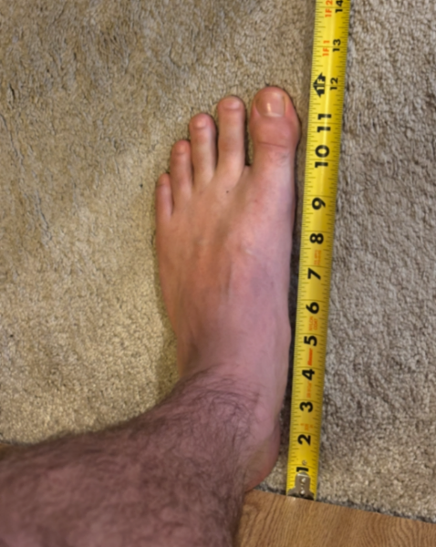 Truly “a foot”