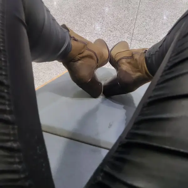 Mes bottes douillettes du jour. 😘