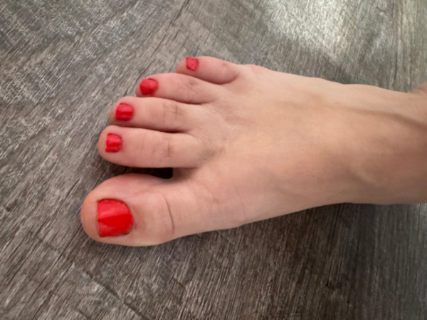 Wanna play footsy??? 🍓🍒